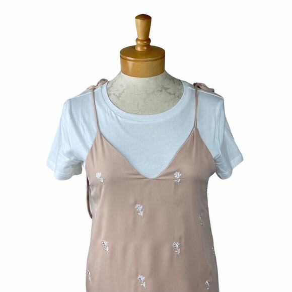 English Factory Spaghetti Strap Sheath with Tee S - Picture 2 of 11